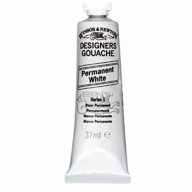 Winsor & Newton Designers Gouache Color
Permanent White, 37.00 ml ( 1.30 oz )