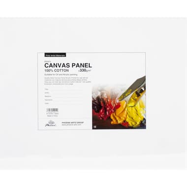 Phoenix Artist's Canvas Panel Board
Rectangle, Rough Finish, 16 X 20 in