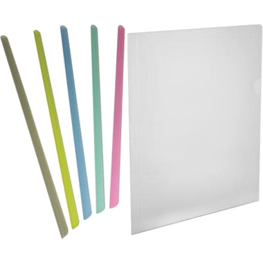 Data Bank Report Cover
A4, Backbone Clip, Polypropylene, Clear