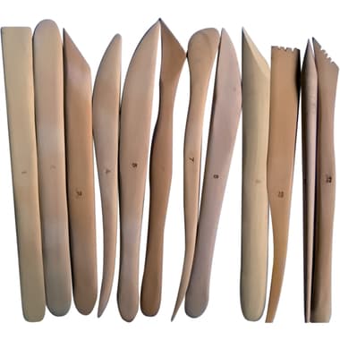 Sculpture Knife Set Clay Tool
8", Natural