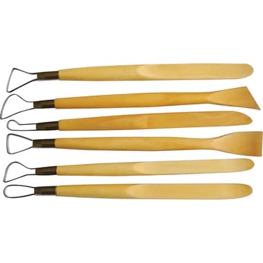 Sculpture Knife Set Clay Tool
6", Natural