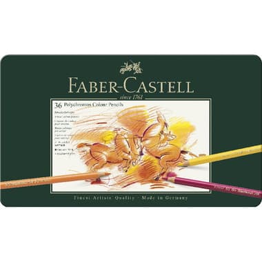 Faber-Castell Polychromos Color Pencil
Assorted Color, 36 Colors