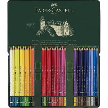 Faber-Castell Albrecht Durer Watercolor Pencil Set
Assorted Color, 60 Colors