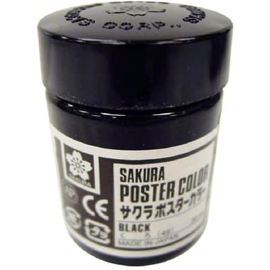 Sakura Poster Color
Black, 30.00 ml ( 1.06 oz )