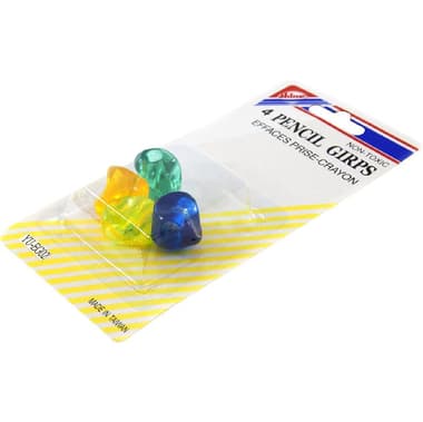 Stetro Pencil Grip
Assorted Color, 4 Pieces