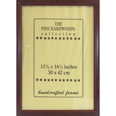 The Fine Hardwoods Photo Frame
for Desk/Wall, A3, Mahogany, Glass/Wood