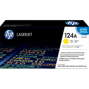 HP 124A Laser Toner
Yellow