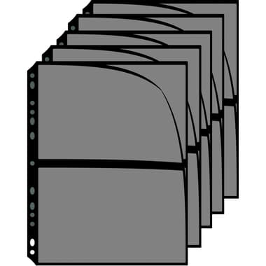 Stamp Album Refill
2-line, 5 Sheets, Clear