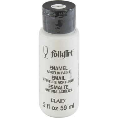 Plaid FolkArt Enamel Acrylic Paint
Wicker White, 2.00 oz ( 56.83 ml ),