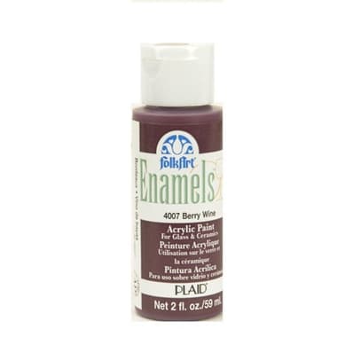 Plaid FolkArt Enamel Acrylic Paint
Berry Wine, 2.00 oz ( 56.83 ml ),