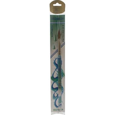 Short Handle Artist Brush
Gold Taklon, Round, for Watercolor and Acrylic, No.12,