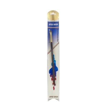 Short Handle Artist Brush
Natural Sable (Weasel), Bright, for Watercolor and Acrylic, No.4,