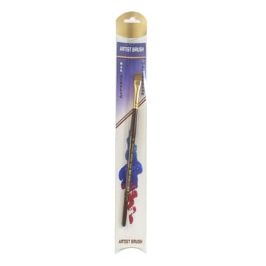 Short Handle Artist Brush
Natural Sable (Weasel), Bright, Watercolor and Acrylic, No.8,
