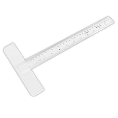 T-Square
Fixed Head, 30 cm, Acrylic