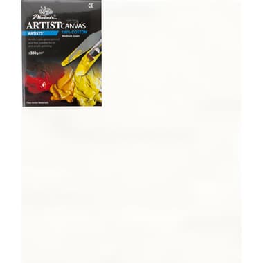 Phoenix Artists' Stretched Canvas
Rectangle, Medium Grain, 20" X 24"