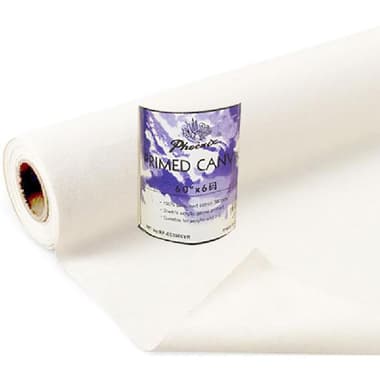 Phoenix Roll Canvas
Roll, Gesso Primed Rough Finish, 60" X 6 Yards