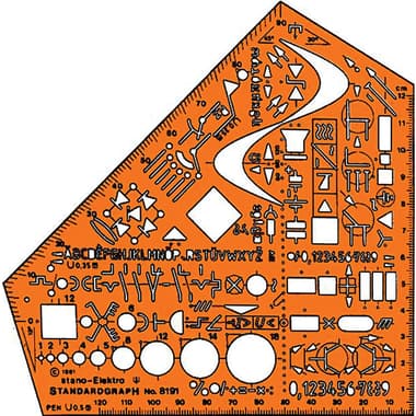 Standardgraph Template
Electrical, Stano Set-square, 1:50
