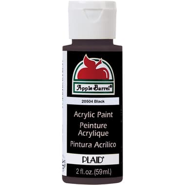 Plaid Apple Barrel Acrylic Paint
Black, 2.00 oz ( 56.83 ml ),