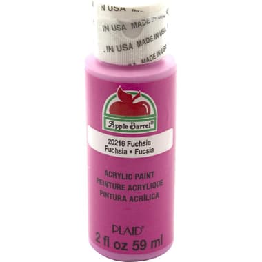 Plaid Apple Barrel Acrylic Paint
Fuchsia, 2.00 oz ( 56.83 ml ),