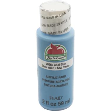 Plaid Apple Barrel Acrylic Paint
Cool Blue, 2.01 oz ( 57.11 ml ),