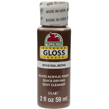 Plaid Apple Barrel Gloss Acrylic Paint
Brown, 2.00 oz ( 56.83 ml )