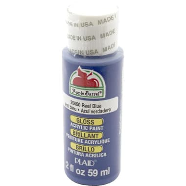Plaid Apple Barrel Gloss Acrylic Paint
Real Blue, 2.00 oz ( 56.83 ml )
