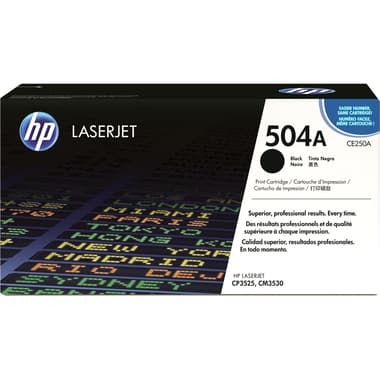 HP 504A Laser Toner
Black