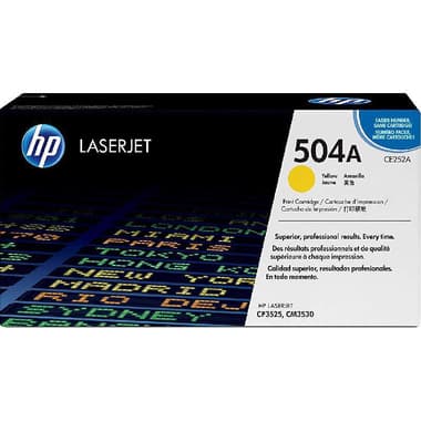 HP 504A Laser Toner
Yellow