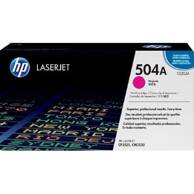 HP 504A Laser Toner
Magenta