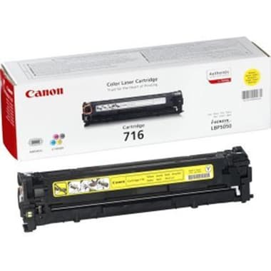 Canon 716 Laser Toner
Yellow