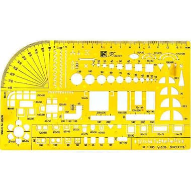 Template
Furniture, Beveled, 1:100