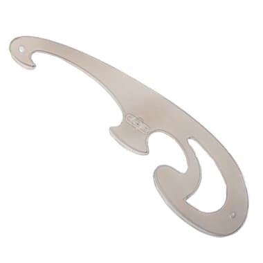 French Curve
Set (3 Pieces), with Ink Edge, Acrylic