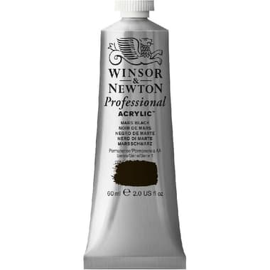 Winsor & Newton Professional Acrylic Color
Mars Black, 60.00 ml ( 2.11 oz )