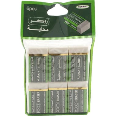 Roco Plastic Eraser
White