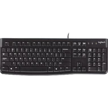 Logitech K120 Keyboard
Wired, for Laptop/Desktop Computer/Gaming Desktop Computer/CPU Windows OS, Black