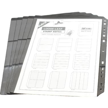 Stamp Album Refill
3-line, 5 Sheets, Clear