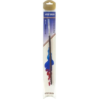 Short Handle Artist Brush
Natural Sable (Weasel), Script Liner, for Acrylic/Watercolor and Gouache, No.2,