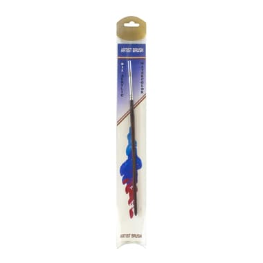 Short Handle Artist Brush
Natural Sable (Weasel), Script Liner, for Acrylic/Watercolor and Gouache, No.3,