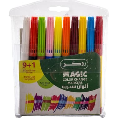 Roco Magic Color Change Color Marker
Assorted Color, 9+1 Pieces