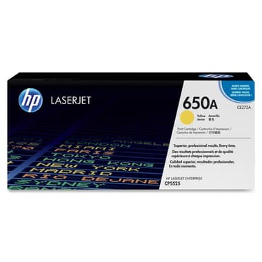 HP 650A Laser Toner
Yellow