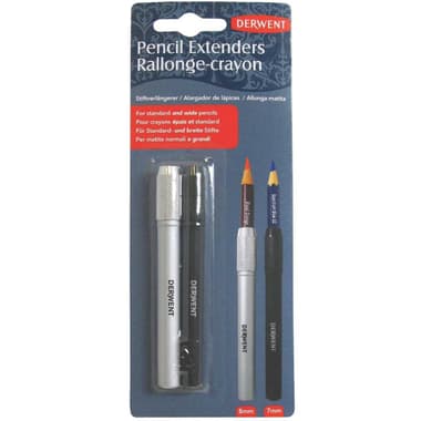 Derwent Pencil Extender General Craft Tool
7 mm;8 mm, Black/Silver