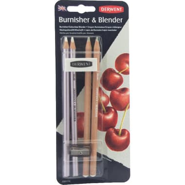 Derwent Burnisher & Blender
with Sharpener;Eraser General Craft Tool,