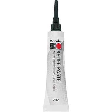 Marabu Glass & Porcelain Mediums
Paste Relief, Silver, 20.00 ml ( .70 oz )