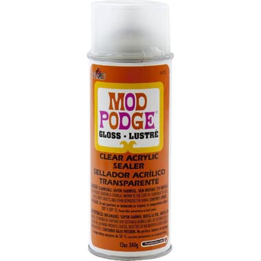 Plaid MOD PODGE
Decoupage Finish Sealer, Clear Gloss, 300.00 ml ( 10.56 oz )