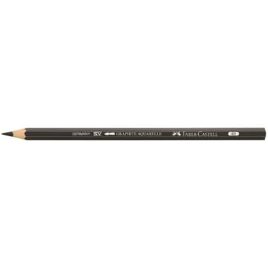Faber-Castell Graphite Aquarelle Watercolor Pencil
Black, 4B