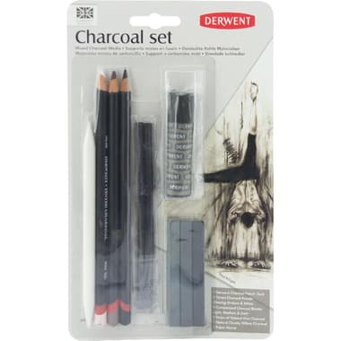 Derwent Charcoal Pencil Drawing Set
Mixed Media, 10 Pieces