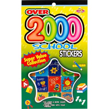 Roco Super Value Stickers
Motivational, 2000 Pieces