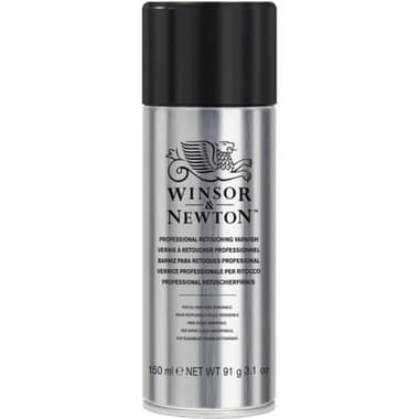 Winsor & Newton Professional
Varnish, Retouch Spray for Oil/Alkyd and Acrylic, 150.00 ml ( 5.28 oz )