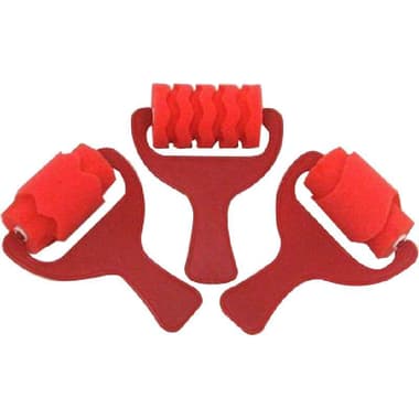 Sunart Sponge Roller
Red, 3 Pieces
