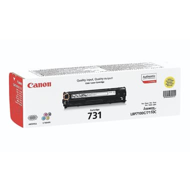 Canon 731 Laser Toner
Yellow
